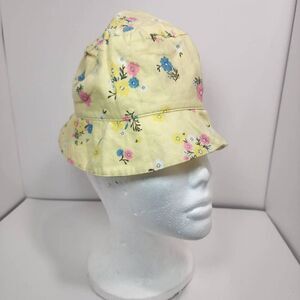 Size 5 GIRLS FLORAL BUCKET HAT